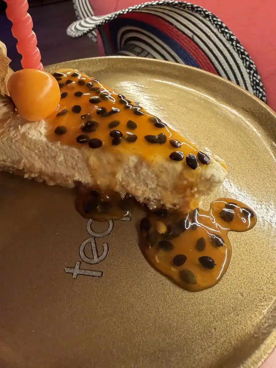 CheeseCake de Almojábana en Tequendama Las Rozas