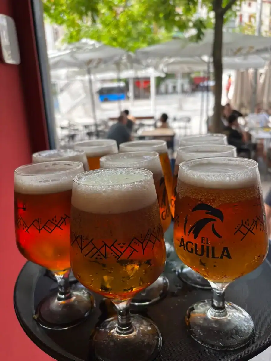 Cervezas El Águila en Tequendama